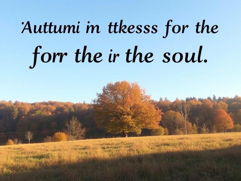 Осенние цитаты для души и настроения